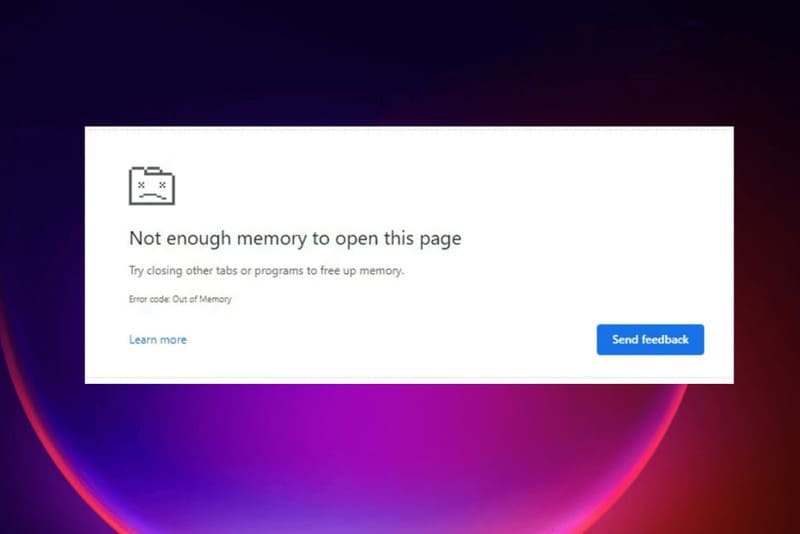 4 ways to fix Out of Memory error on Microsoft Edge browser 1